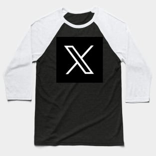 Unicode Mathmatics Symbol X Baseball T-Shirt